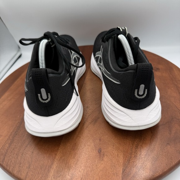 ASICS Gel-Cumulus 27 Black White Running Shoes Sneakers Men's Size 10 XWIDE - Picture 3 of 11